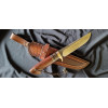 МИСЛИТЕЛЬ  ніж ручної роботи майстерні VIKTOR KNIVES, купити замовити в Україні, сталь - М398, 63 HRC